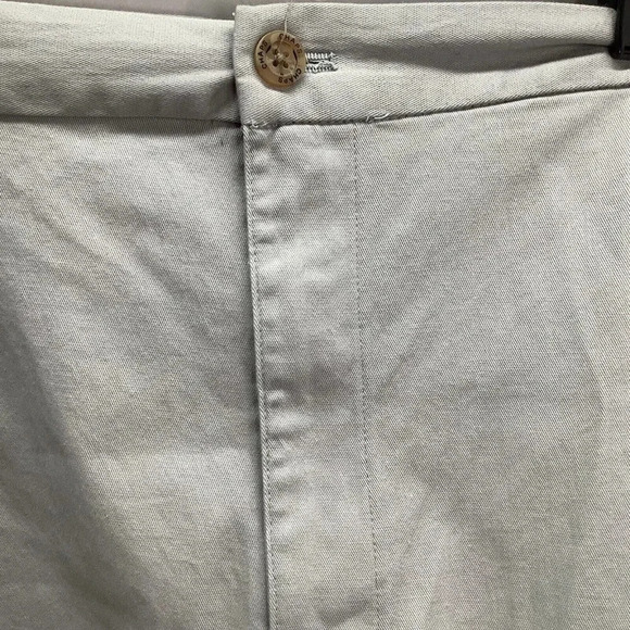 Chaps Size 52 Mens Shorts Flat Front Classic Fit Casual Comfort Pants Gray New - Picture 4 of 9